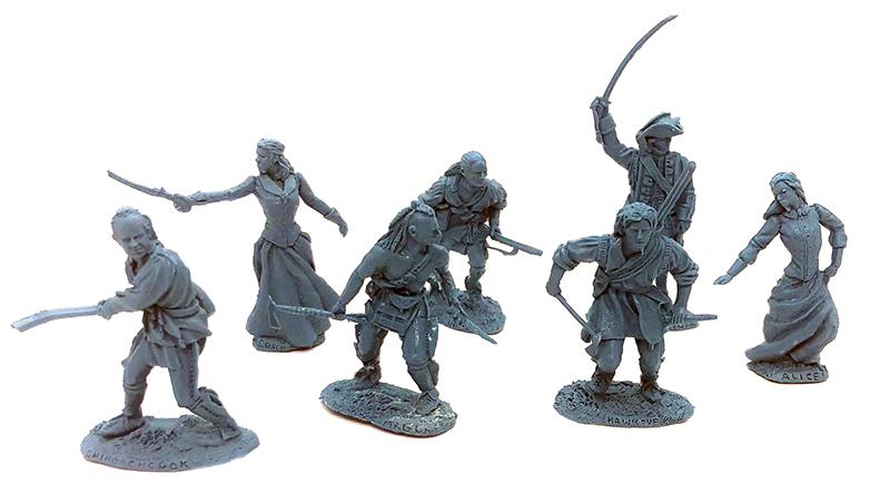 Last of the Mohicans Character Set